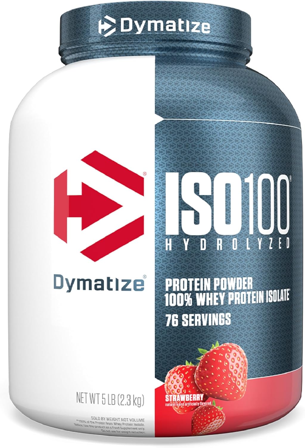 ISO100 Hydrolyzed Whey Protein Isolate Powder 76 Servings