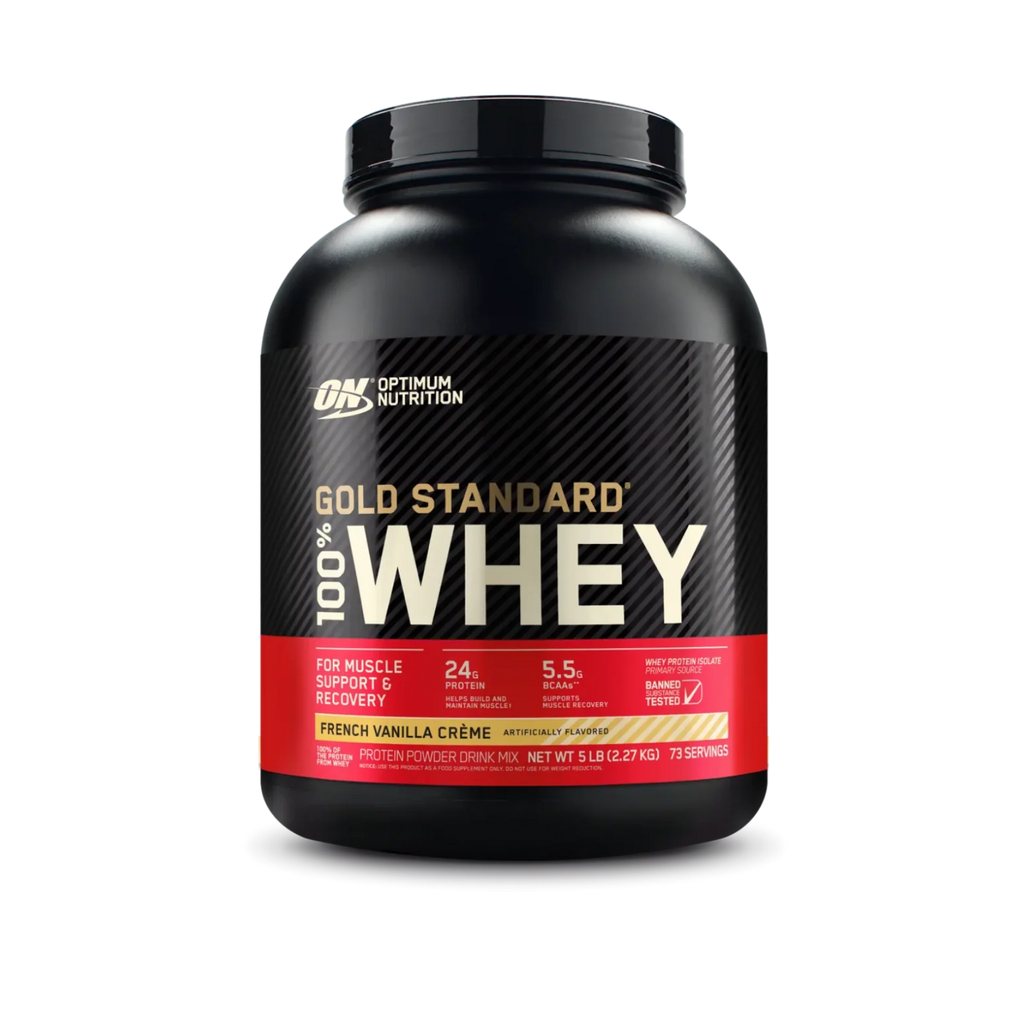 Optimum Nutrition Whey Gold Standard 100% Whey Protein Powder 5lb (2.26kg)